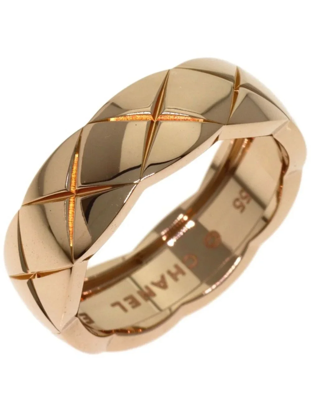 Chanel Coco Crush 55 Ring 18k Pink Gold